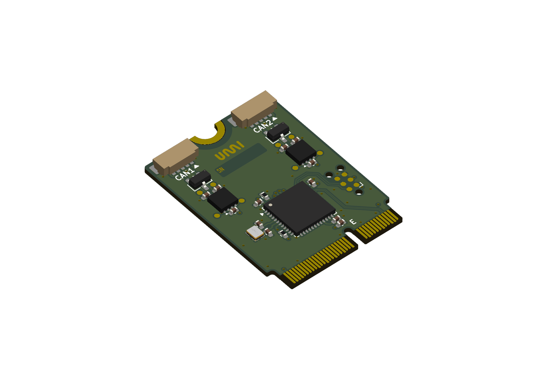 CAN FD Adapter - M.2 / mini-PCIe – Universal Machine Intelligence