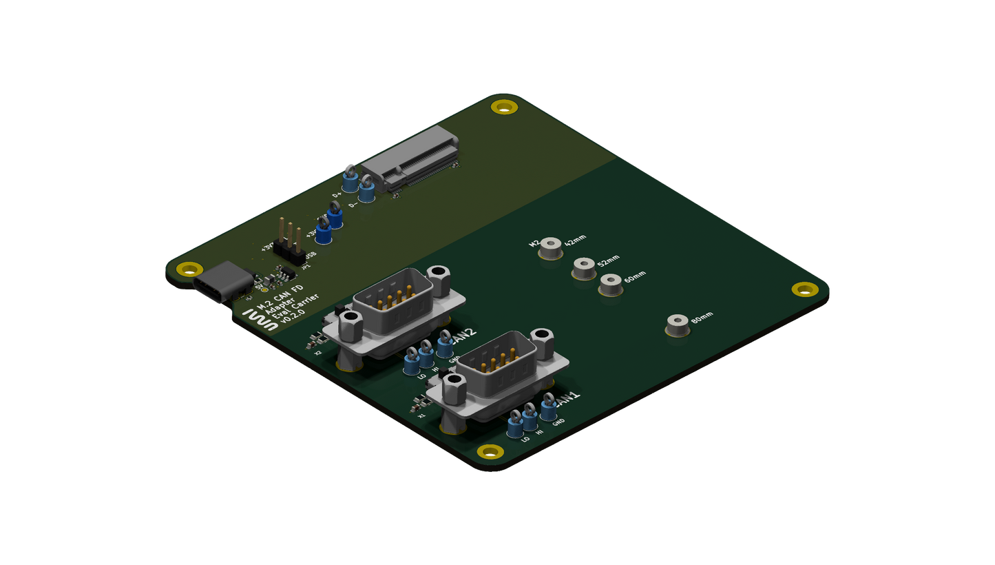 M.2-B CAN FD Adapter Evaluation Carrier